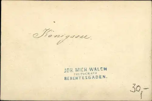 CdV Königsee Königssee Oberbayern, Landschaft, Gebirge, Seepartie