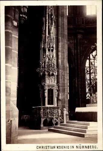 Foto Nürnberg in Mittelfranken Bayern, Lorenzkirche, Innenansicht