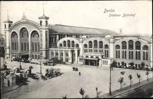 Ak Berlin Mitte, Stettiner Bahnhof