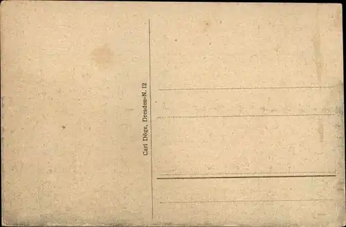 Ak Dresden Neustadt, Eisenbahn-Unfall 22.9.1918