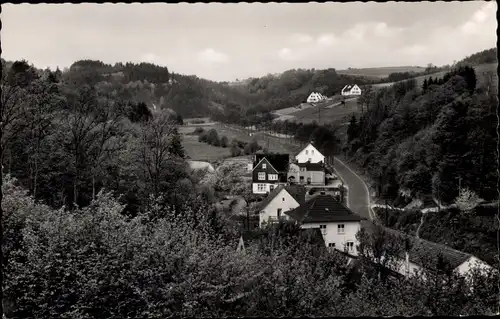 Ak Bielstein Wiehl im Oberbergischen Kreis, Teilansicht