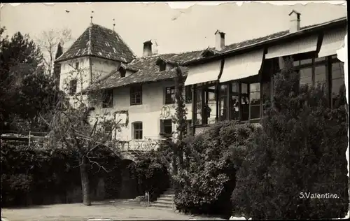 Foto Ak San Valentino Sankt Valentin Castelrotto Kastelruth Siusi Südtirol, Villa