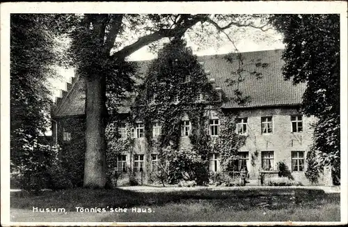 Ak Husum in Nordfriesland, Tönnies'sche Haus