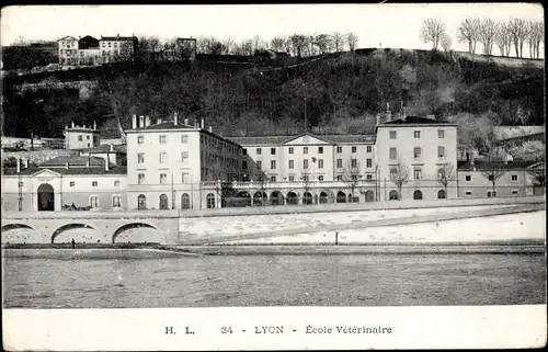 Ak Lyon Rhône, Veterinärschule