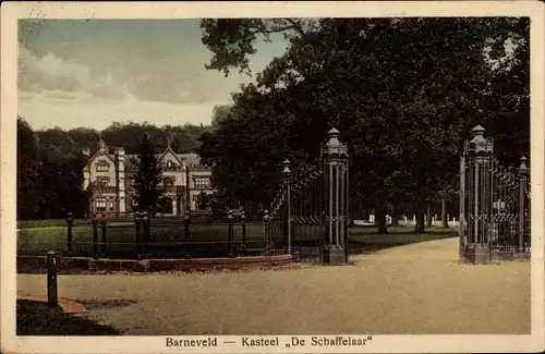 Ak Barneveld Gelderland, Schloss De Schaffelaar