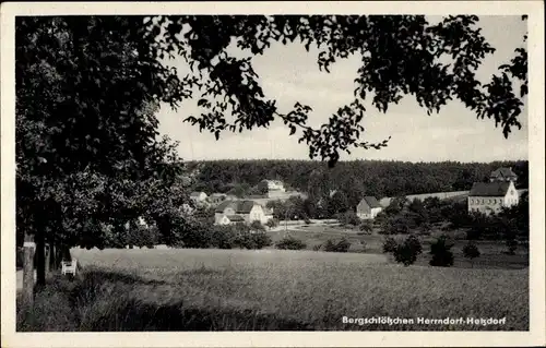 Ak Herrndorf Hetzdorf Halsbrücke Mittelsachsen, Bergschlößchen