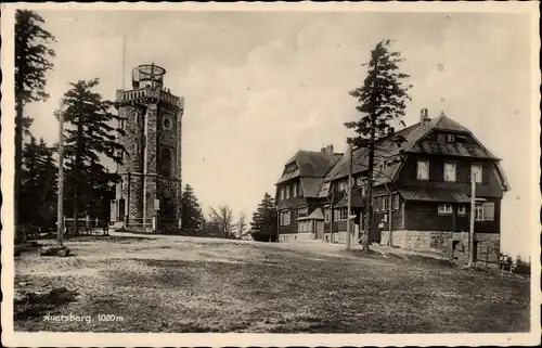 Ak Wildenthal Eibenstock im Erzgebirge, Auersberg, Unterkunftshaus