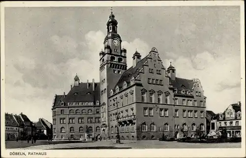 Ak Döbeln Sachsen, Rathaus