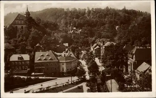 Ak Tharandt im Erzgebirge, Ortsansicht