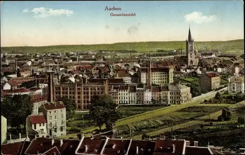 Ak Aachen in Nordrhein Westfalen, Ortsansicht, Dom