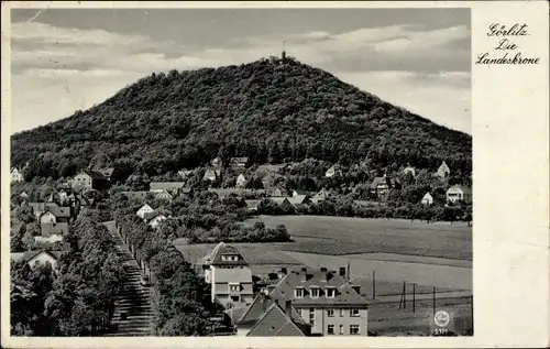 Ak Görlitz in der Lausitz, Landeskrone