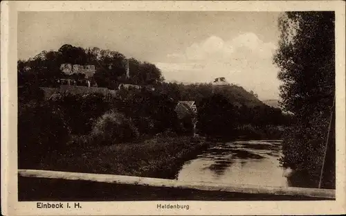 Ak Salzderhelden Einbeck in Niedersachsen, Heldenburg, Burg Salzderhelden