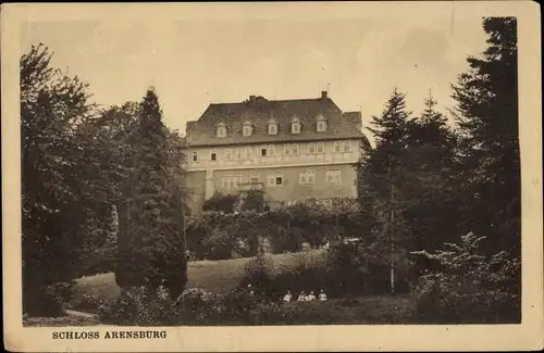 Ak Steinbergen Rinteln in Niedersachsen, Schloss Arensburg