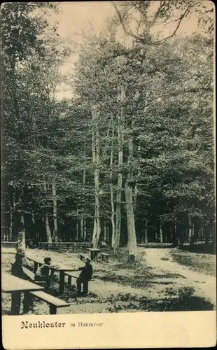 Ak Neukloster Buxtehude im Kreis Stade, Rastplatz im Wald
