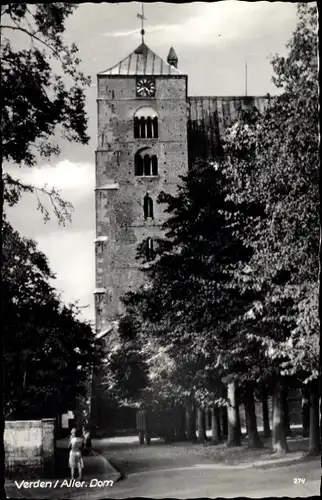 Ak Verden an der Aller, Dom