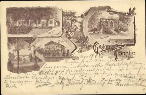 Litho Potsdam, Gasthaus Templin, Restaurant