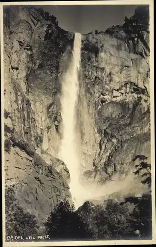 Ak Yosemite-Nationalpark, Kalifornien, USA, Bridal Veil Falls