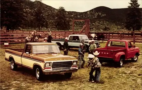Ak Auto, Ford, 1979 Ranger Lariat, F-250 Supercab, Free Wheeling Flareside