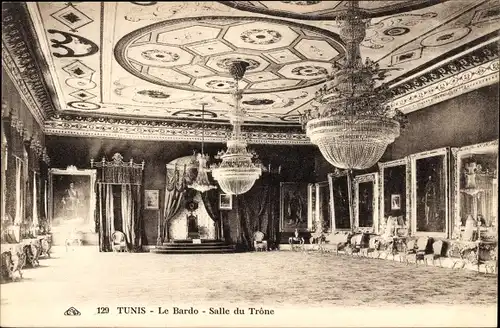 Ak Tunis Tunesien, Le Bardo, Thronsaal