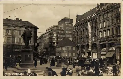 Ak Oslo Norwegen, Stortorvet