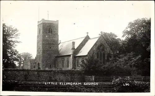 Ak Little Ellingham Norfolk England, Kirche