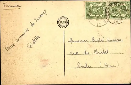 Ak Selzaete Zelzate Ostflandern Belgien, Quai Est