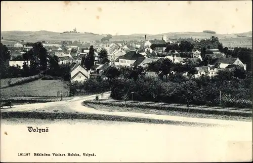 Ak Volyně Wollin Südböhmen, Gesamtansicht