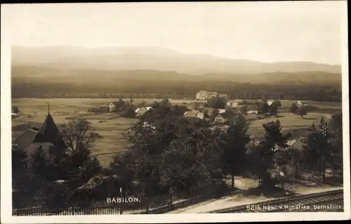 Ak Babylon Region Pilsen, Panorama