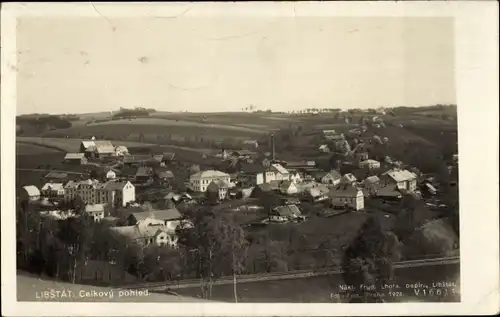 Ak Libštát Liebstadtl Region Reichenberg, Panorama