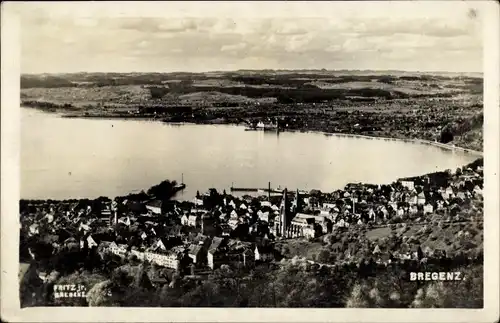 Ak Bregenz am Bodensee Vorarlberg, Gesamtansicht