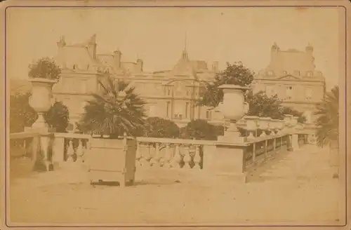Kabinettfoto Paris VI., Palais du Luxemburg