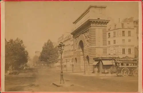 Kabinettfoto Paris X., Porte St. Martin