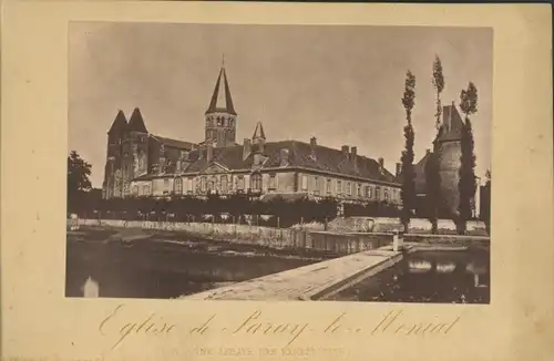 Kabinettfoto Paray le Monial Saône et Loire, Kirche, Benediktinerabtei