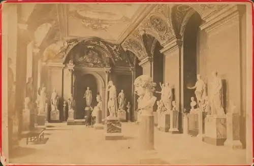 Kabinettfoto Paris I., Louvre Museum