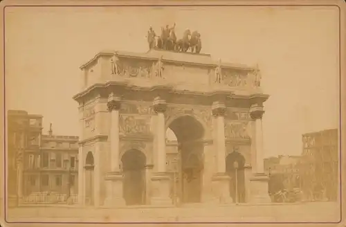 Kabinettfoto Paris I., Arc de Triomphe du Carrousel