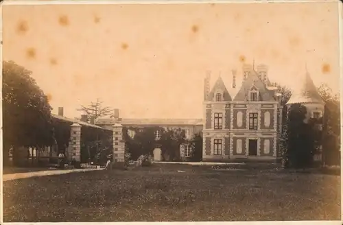 Kabinettfoto Maine et Loire, Chateau de la Haye