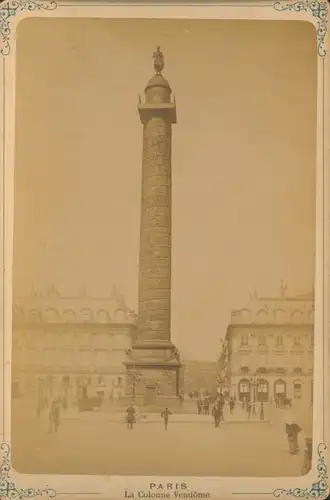 Kabinettfoto Paris I., Colonne Vendome