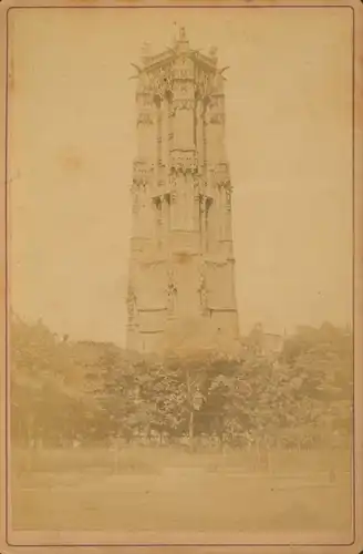 Kabinettfoto Paris IV., Tour Saint-Jacques
