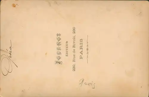 Kabinettfoto Paris IX., L'Opera