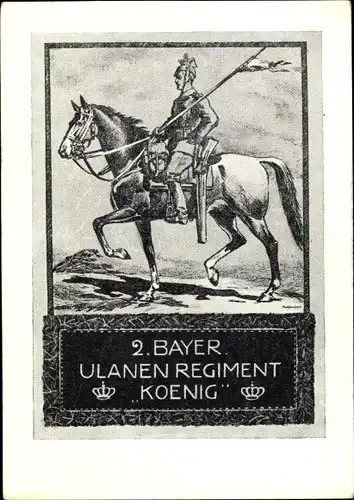 Regiment Ak 2. Bayerisches Ulanen Regiment König