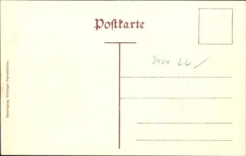 Ak Göttingen in Niedersachsen, Hochwasser 1909, Hasengraben No. 8, Pioniere im Boot