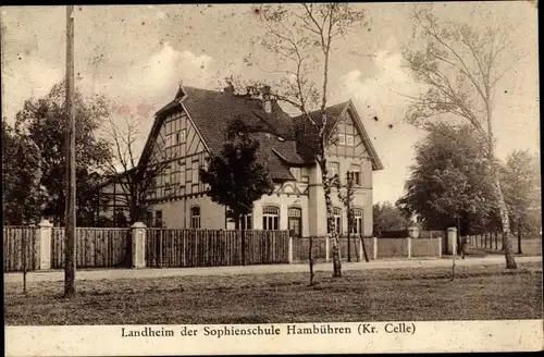 Ak Hambühren in Niedersachsen, Landheim der Sophienschule