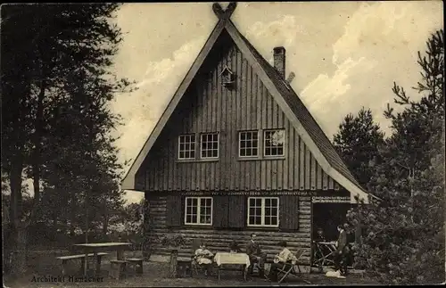 Ak Bissendorf Wedemark in Niedersachsen, Heideheim, Gäste