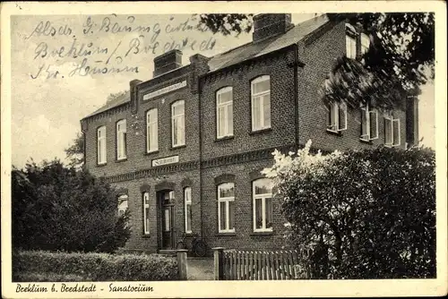 Ak Breklum in Nordfriesland, Sanatorium