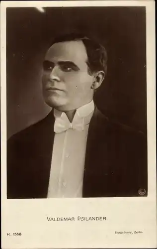 Ak Schauspieler Vlademar Psilander, Portrait