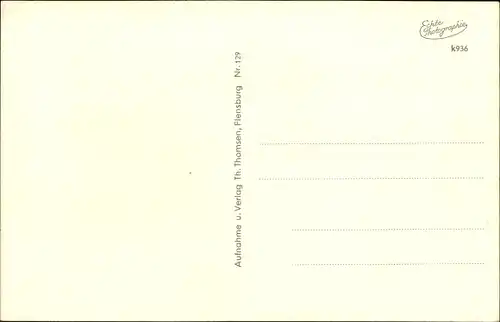 Ak Hallig Hooge in Nordfriesland, Kirchwarf, Ruderboot