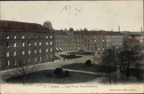 Ak Guise Aisne, Die drei Familien