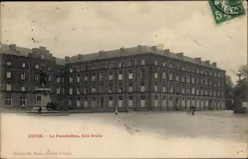 Ak Guise Aisne, Le Familistere, rechter Flügel