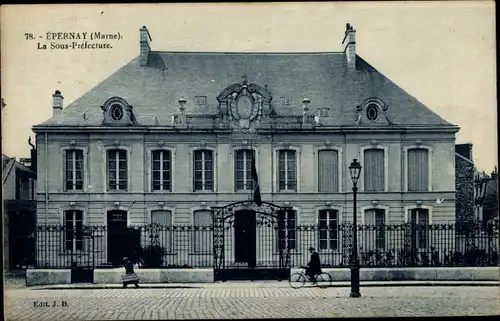 Ak Épernay Marne, Unterpräfektur