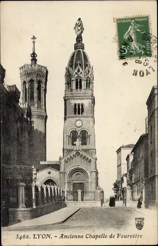 Ak Lyon Rhône, ehemalige Kapelle von Fourviere